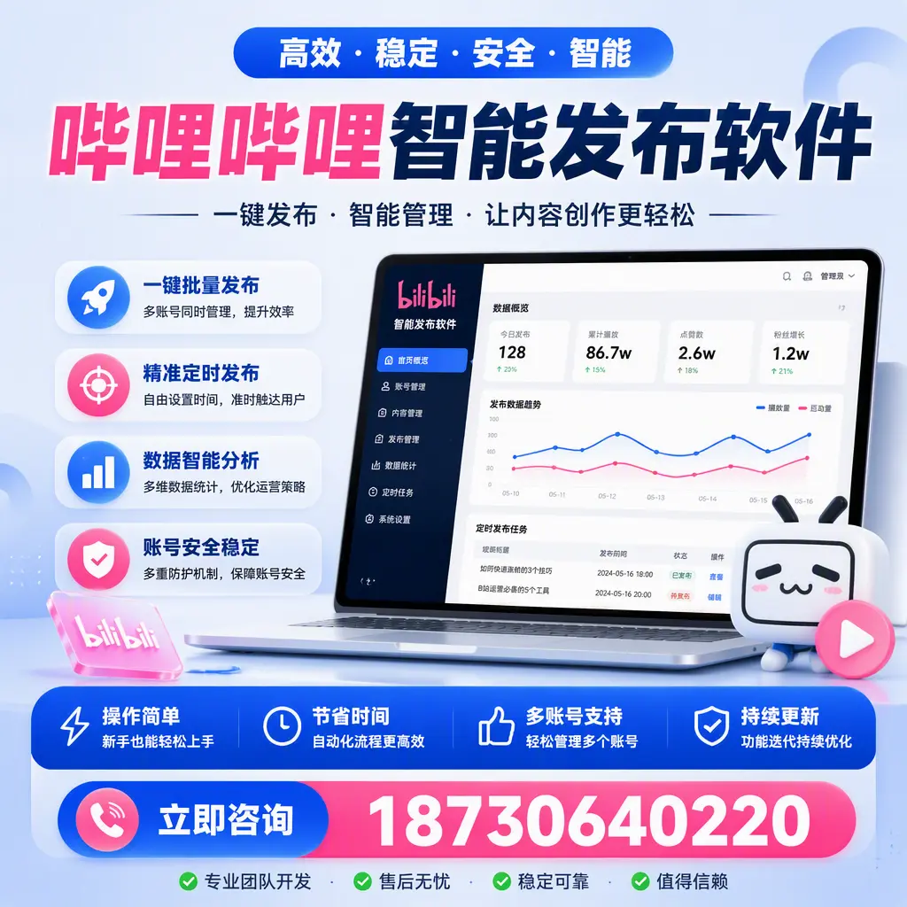如何在 昌吉 制定有效的哔哩哔哩智能发布策略